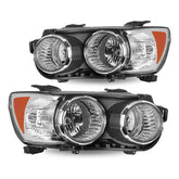 VehicleAid Headlights For 2012-2016 Chevy Sonic with Chrome Bezel
